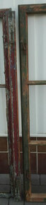 Dřevěné okna i s kováním cca 200 let staré - 10