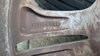 Alu kola Kia 16" 5x114,3 letní pneu 225/70 R16 6-7mm - 10