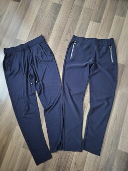 2x dámské kalhoty +legíny vel.38/M - 10