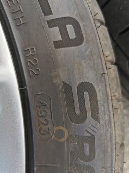 Alu kola 5x112 r17 skoda 225/45r17 pneu letni - 10