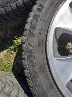 alu disky BMW 5x120 r16, zimní pneu 195/55/16 6-7mm - 10