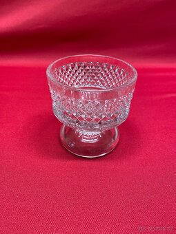 sklenice retro sklenice sada československé sklo pohár - 10