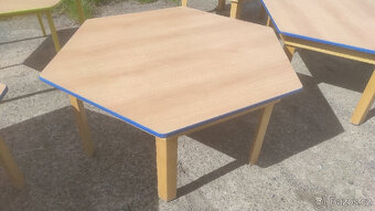 STUL dětsky šestihranny - 10