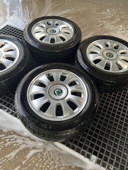 Alu Kola Škoda 5x100 R16 Ronal Metallica - 10