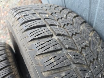 Sada plechových disků + hezké zimní pneu 215/60 r16 - Yeti - 10