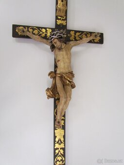 Ježíš Kristus s křížem (18. století, Itálie) - 10