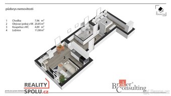 Prodej, byty/2+kk, 44 m2, Dolní Falknov 9, 40745 Kytlice, Dě - 10