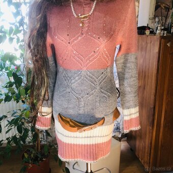 teplesaty# business# longsvetr# pletene# třpytky#svetrovesat - 10