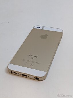 iPhone SE 128gb gold. Top stav. Baterie 87%. Záruka 6 měsíců - 10