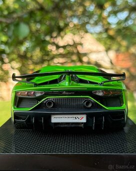 MR Collection - Lamborghini Aventador SVJ, Verde Alceo, 1:18 - 10