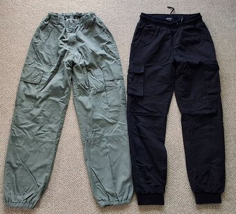 Chlapecké bavlněné,plátěné kalhoty Cargo 164/170 H&M - 10