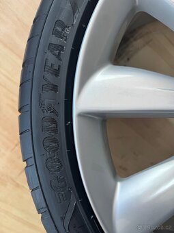 Nová Alu originální sada kolTesla model X, letní pneu (D2) - 10