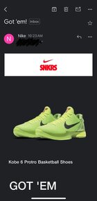 Nike Kobe 6 Protro Grinch - 10