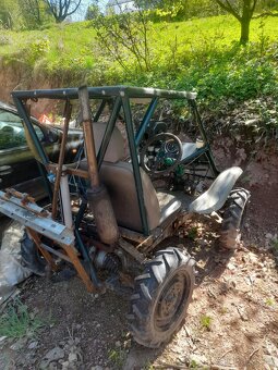 Bugina, malotraktor. Dělník do lesa, nebo skvělá zábava - 10