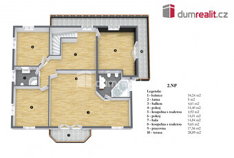 prodej vily 433m2, pozemek 2.270 m2,  Na Dlážděnce, Troja, P - 10