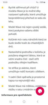 Sportovní kočárek Espiro Wave - 10