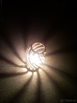 LAMPA ZÁNOVNÍ DRHANÁ ZE SISALOVÉHO PROVAZU - 10