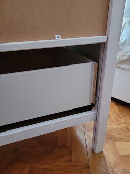 Bílá šatní skříň SUNDVIK zn. IKEA - 10