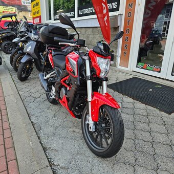 Benelli BN 251, nové pneu, kufr, boční nosiče, ČR - 10