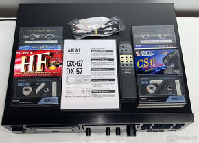 AKAI DX-57 Cassette Deck + DO/ 3Head/ Dual Capstan - 10