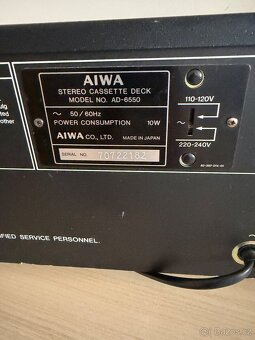 Aiwa AD-6550 Stereo Cassette Deck (1977-79) - 10