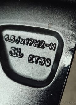 Originální kola VW 6,5Jx17H2 ET39 5x100 - 10