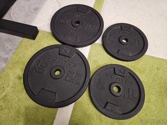 Posilovací lavice skládací včetně příslušenství - 10