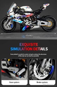 Stavebnice motocykl BMW - 10