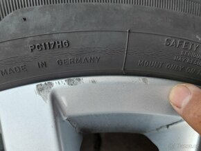 ALU kola,sada,model PERUGIA,originál,205/55 R16,5x112,TOP - 10