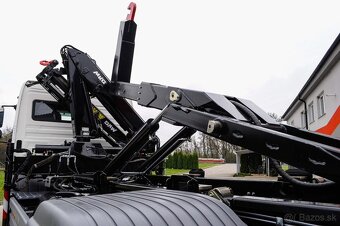 NOVÝ HÁKOVÝ NOSIČ KONTEJNERŮ HYDRAULICKÁ RUKA MERCEDES 1529 - 10