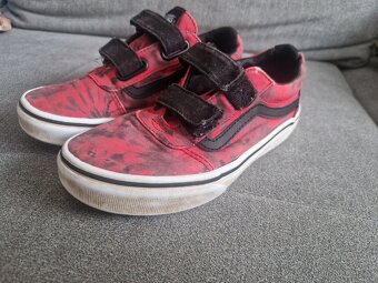 Tenisky Vans vel 32 pěkný stav na suchý zip - 10