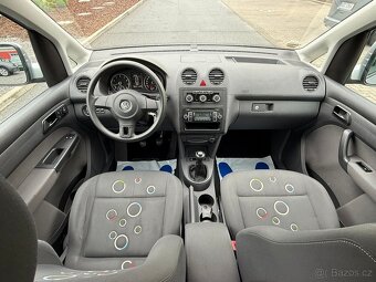 ► VW CADDY MAXI 2,0 CNG MPI - 7 MÍST, TOP KM ◄ - 10