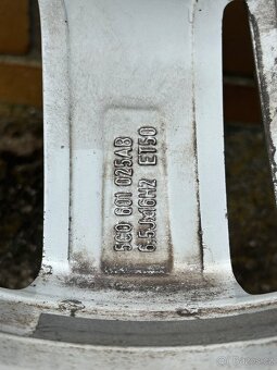 VW Alu disky + zimní pneu, 5x112, 205/55 R16 - 10