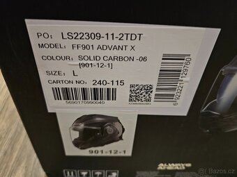 Helma LS2 ADVANT X CARBON+HEADSET LINKIN RIDE PAL III BY SEN - 10