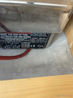 Finská sauna Karibu masiv 38mm+kamna - 10