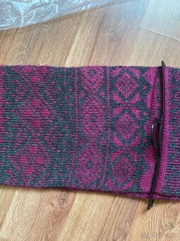 Nová unisex zimní šála Alpine Pro - 180 cm, tmavě fialová - 10