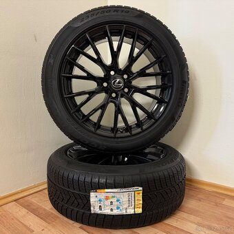 NOVÁ TOYOTA/LEXUS 5x114,3 R19 ET39+ZIMNÍ 235/50R19 BLACK - 10