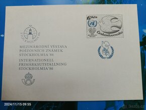 Poštovní známky, aršík, příležitostní tisk. - 10