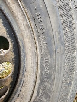 Kola plechové disky letní pneu 215/65R16 C VW T5 - 10