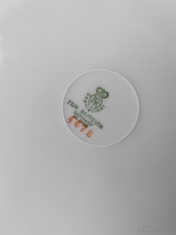 Nádherný servírovací talíř Sophienthal Fein Bayreuth 1945-48 - 10