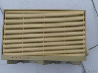 Reproduktor v dřevěné skřínce . - 10