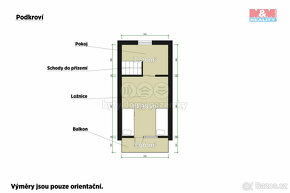 Prodej chaty, 52 m², ve Vížce u Plané - 10