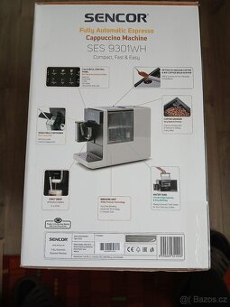 Espresso Sencor SES9301WH, bílá v záruce - 10