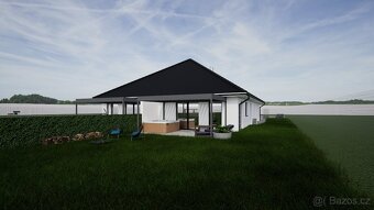 Prodej nízkoenergetického zděného rodinného domu 4+kk - 91m² - 10