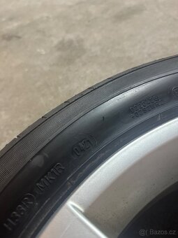 ALU Kola ŠKODA 5x112 R17 TRITON Zánovní Letní Pneu 215/55/17 - 10