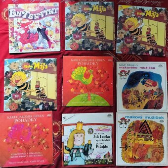 LP gramofonové desky - pohádky - - 10