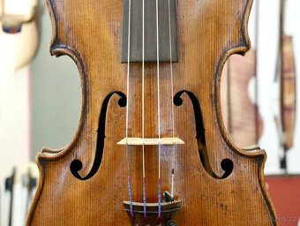 Velmi kvalitní mistrovská houslová etiketa .Januarius Gaglia - 10