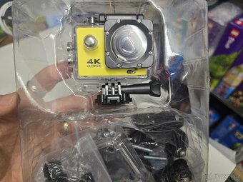 Outdoorová sportovní kamera 4K + bohaté příslušenství nová - 10