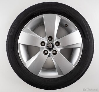 Škoda Fabia - Originání 15" alu kola - Letní pneu - 10