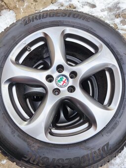 Zimní sada Alfa Stelvio r18 5x110 Bridgestone 235/60/18 - 10